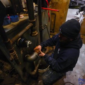 Our staff doing one of our more than 1437+ projects completed.